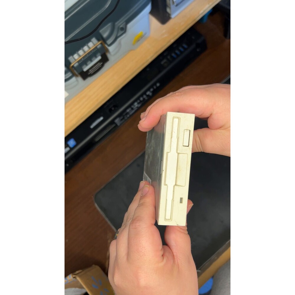 vintage retro pc floppy drive untested